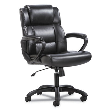 Sadie™ Mid-back Executive Chair, Supports Up To 225 Lb, 19" To 23" Seat Height, Black freeshipping - TVN Wholesale